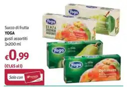 Futura Supermercati Succo di frutta YOGA offerta