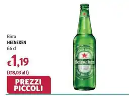 Futura Supermercati Birra Heineken offerta