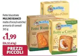 Futura Supermercati Fette biscottate Mulino Bianco offerta