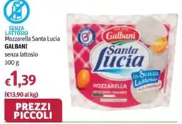 Futura Supermercati Mozzarella Santa Lucia senza lattosio offerta