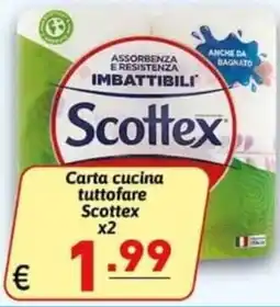 Ipercarni Carta cucina tuttofare Scottex offerta