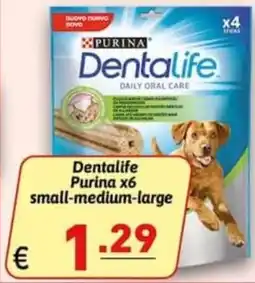 Ipercarni Dentalife Purina offerta