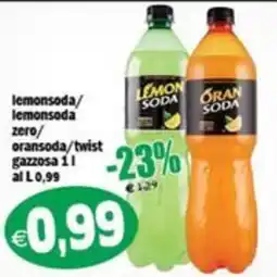 Il Castoro Supermercati Lemon Soda / Oran Soda offerta