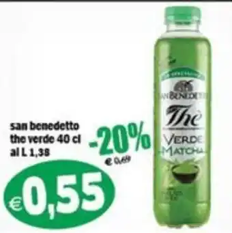 Il Castoro Supermercati San Benedetto The Verde Matcha offerta