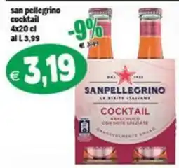 Il Castoro Supermercati Sanpellegrino cocktail offerta