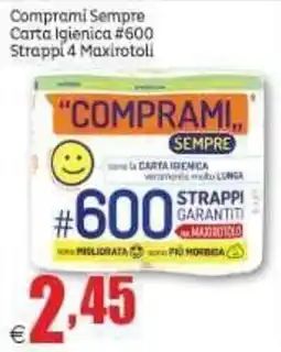 Elite Carta igienica Comprami Sempre offerta