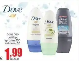 Elite Dove Deo vari tipi offerta