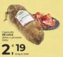 Alter Discount Capocollo de Luca offerta