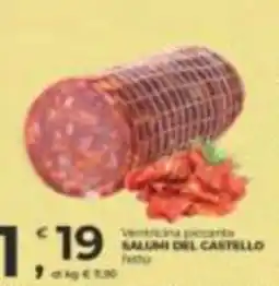 Alter Discount Ventricina piccante Salumi del Castello offerta