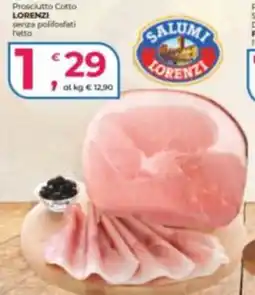Alter Discount Prosciutto Cotto Lorenzi senza polifosfati offerta