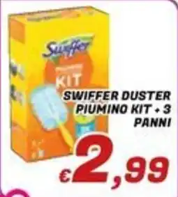Idromarket Swiffer duster piumino kit offerta