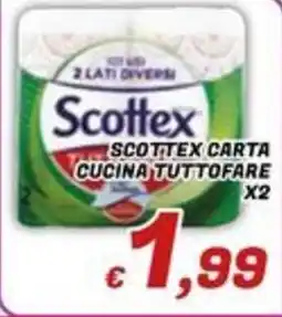 Idromarket Scottex carta cucina tuttوفare offerta