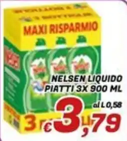 Idromarket Nelsen liquido piatti offerta