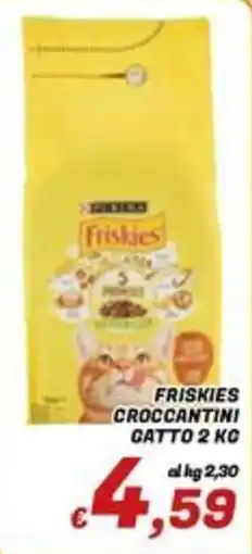 Idromarket Friskies croccantini gatto offerta