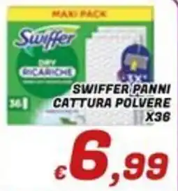 Idromarket Swiffer panni cattura polvere offerta