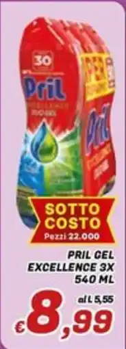 Idromarket Pril Gel Excellence offerta