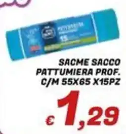 Idromarket Sacme sacco pattumiera prof. offerta