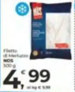 Alter Discount Filetto di Merluzzo NOS offerta