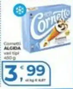 Alter Discount Cornetto Algida offerta