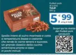 Alter Discount Pulled pork di suino TULIP offerta