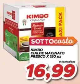 MA Supermercati Kimbo cialde macinato fresco offerta