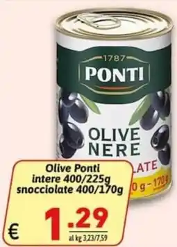 Ipercarni Olive Ponti offerta