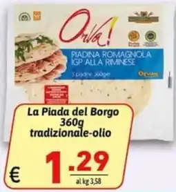 Ipercarni La Piada del Borgo offerta