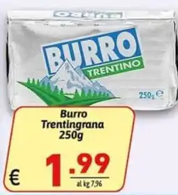 Ipercarni Burro Trentingrana offerta