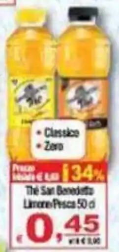 CTS Supermercati The San Benedetto Limone-Pesca offerta