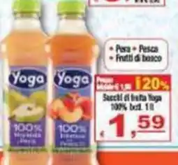 CTS Supermercati Succhi di frutta Yoga offerta