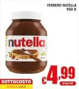 Sacoph Ferrero Nutella offerta