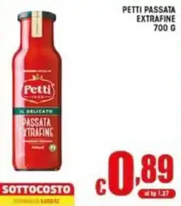 Sacoph Petti passata extrafine offerta