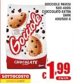 Sacoph Gocciole cioccolato extra dark offerta