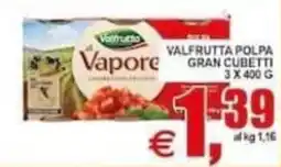 Pewex Valfrutta polpa gran cubetti offerta