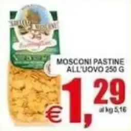 Pewex Mosconi pastine all'uovo offerta