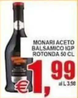 Pewex Monari Aceto Balsamico IGP Rotonda offerta