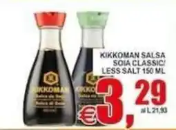 Pewex Kikkoman salsa soia classic/ less salt offerta
