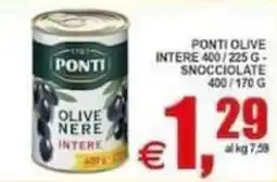 Pewex Ponti olive nere intere offerta