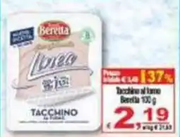 CTS Supermercati Tacchino al forno Beretta offerta