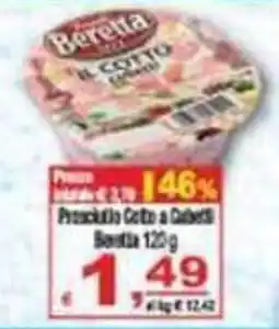 CTS Supermercati Beretta Prosciutto Cotto a Cubetti offerta