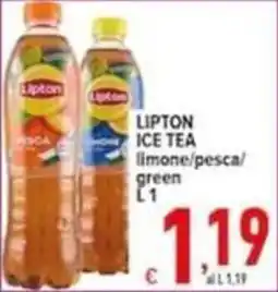 Iper Triscount Lipton ice tea green offerta