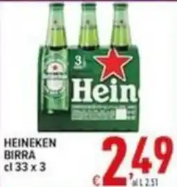 Iper Triscount Heineken birra offerta