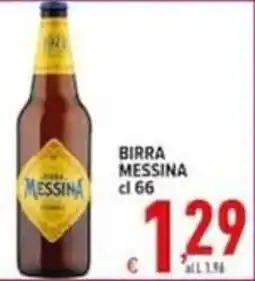 Iper Triscount Birra Messina offerta