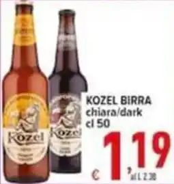 Iper Triscount Kozel birra offerta