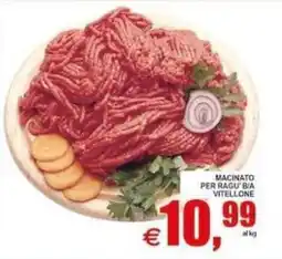 Pewex Macinato per ragu' b/a vitellone offerta