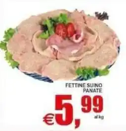 Pewex Fettine suino panate offerta