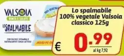 Ipercarni Lo spalmabile Valsoia classico offerta