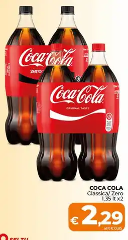Ipercoop Radenza Coca Cola Classica/Zero offerta