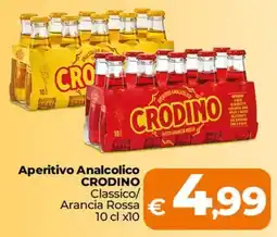 Ipercoop Radenza Aperitivo Analcolico Crodino offerta