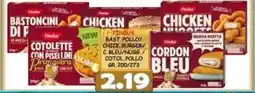 MercADone Findus Bast Pollo/ Chick Burger/ C. Bleu/Nugg./ Cotol. Pollo offerta